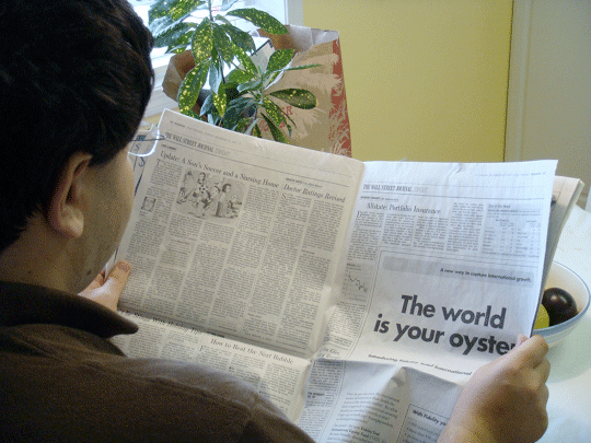Reading News in 2000 and before