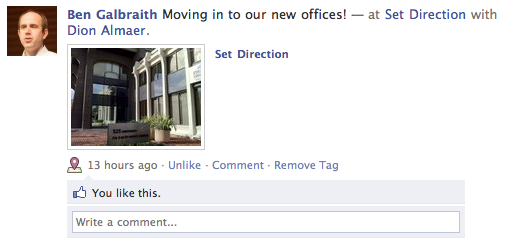Moving into Set Direction Offices